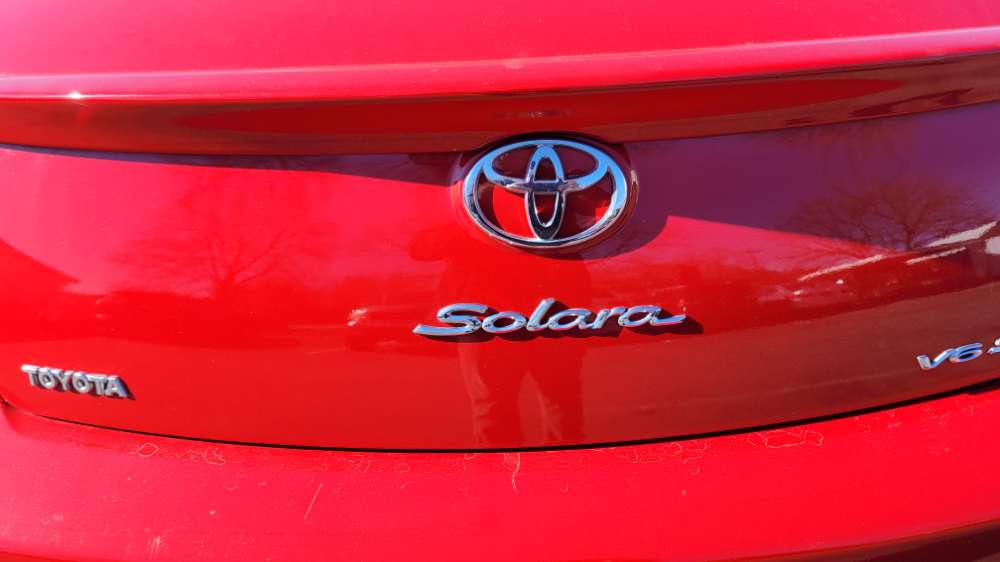 Toyota Camry Solara 2006 Red