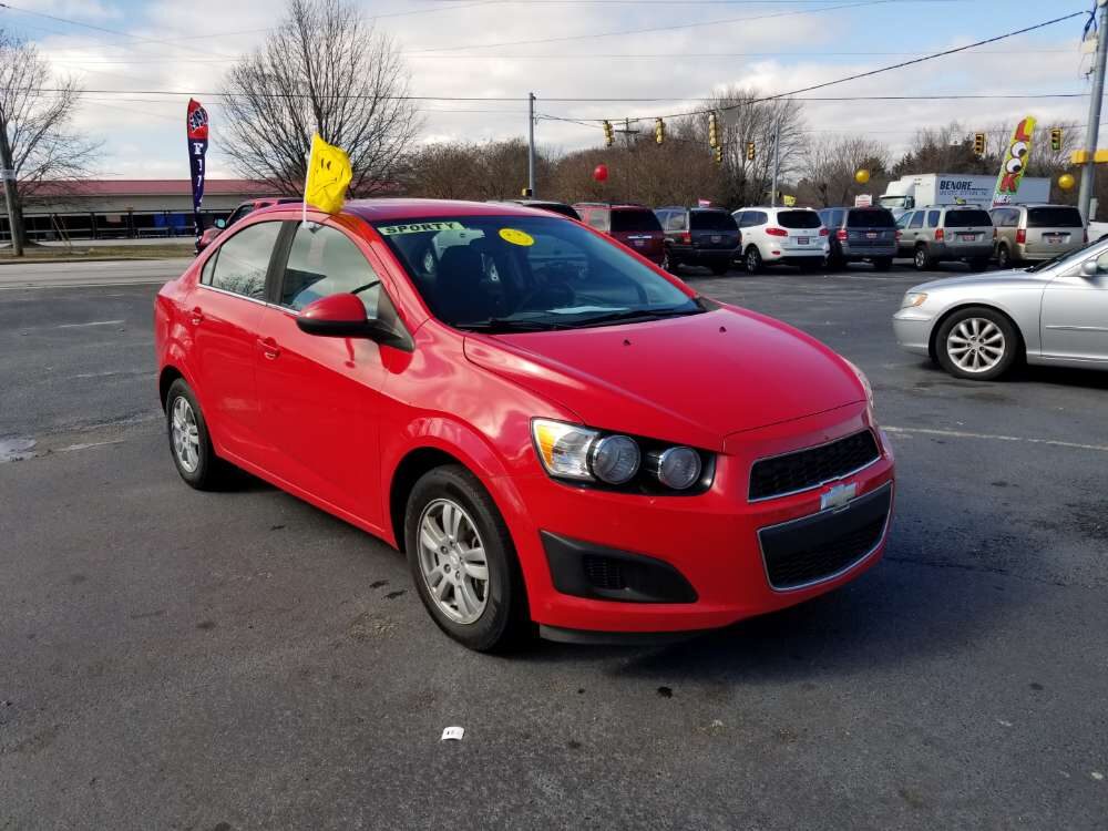Chevy Sonic 2014 Red