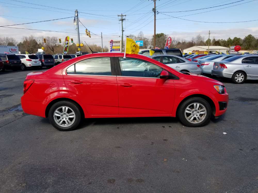 Chevy Sonic 2014 Red