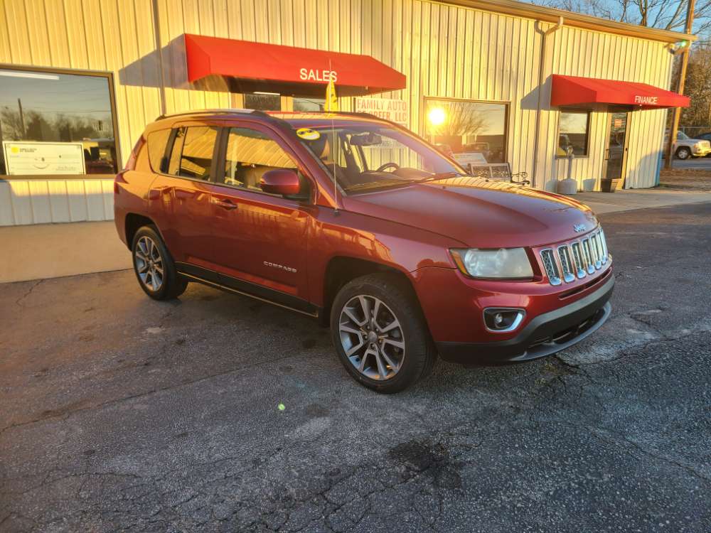 Jeep Compass 2015 Red