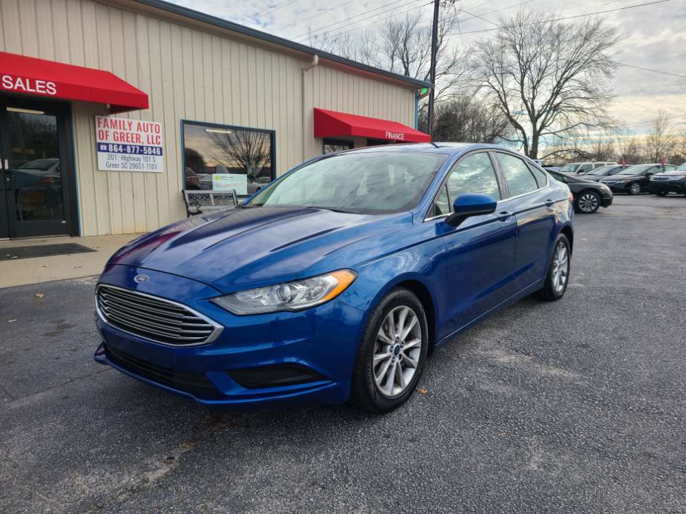 Ford Fusion 2017 Blue
