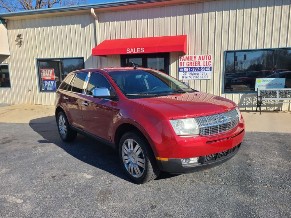 Lincoln MKX 2008 Red