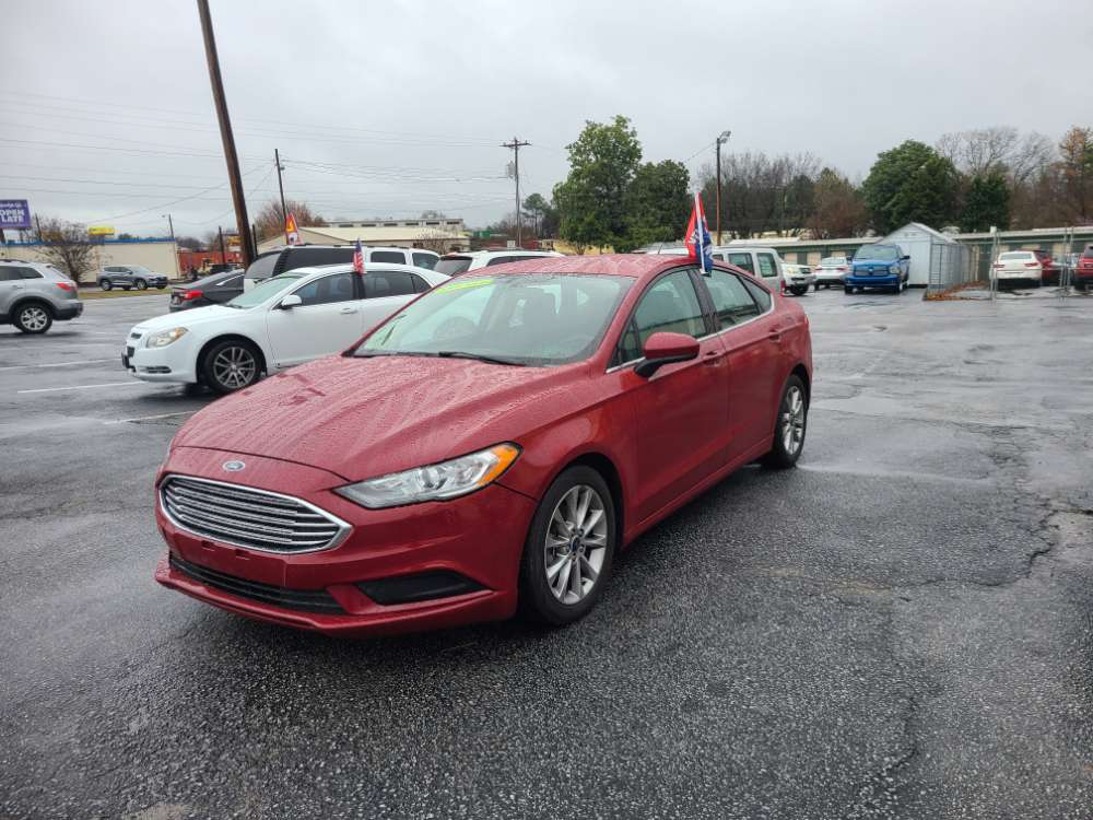 Ford Fursion 2017 Red