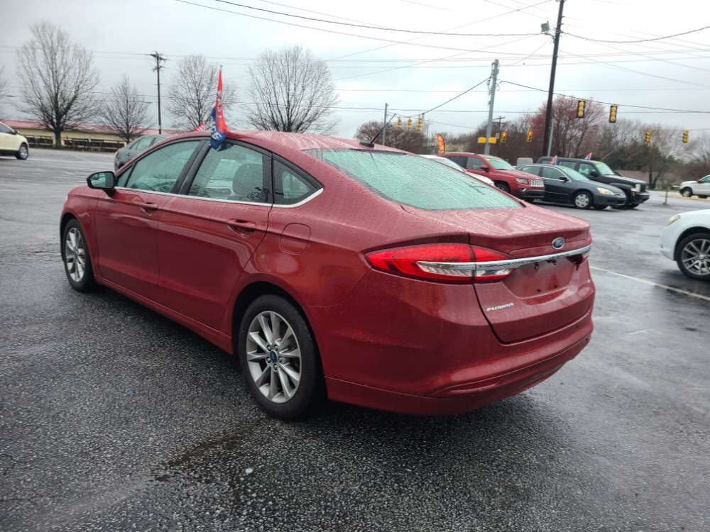 Ford Fursion 2017 Red
