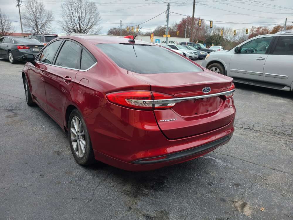 Ford Fusion 2017 Red