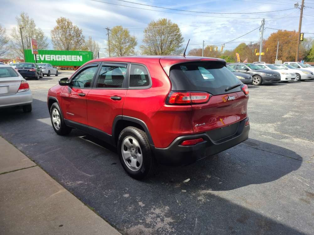 Jeep Cherokee 2017 Red