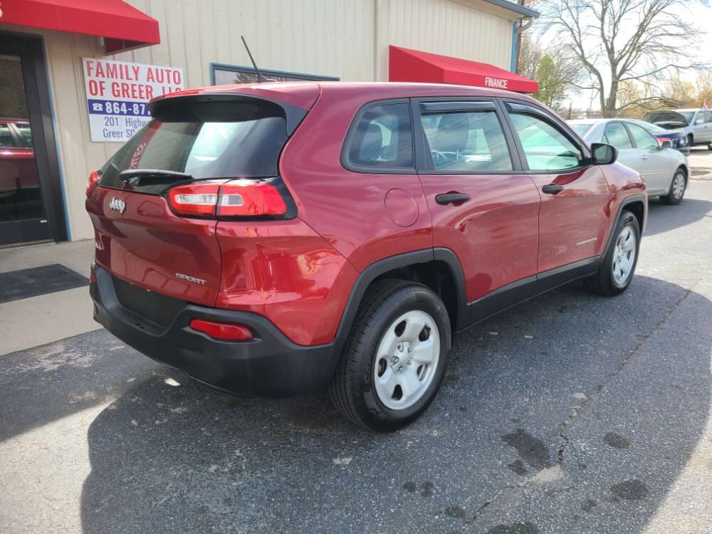 Jeep Cherokee 2017 Red