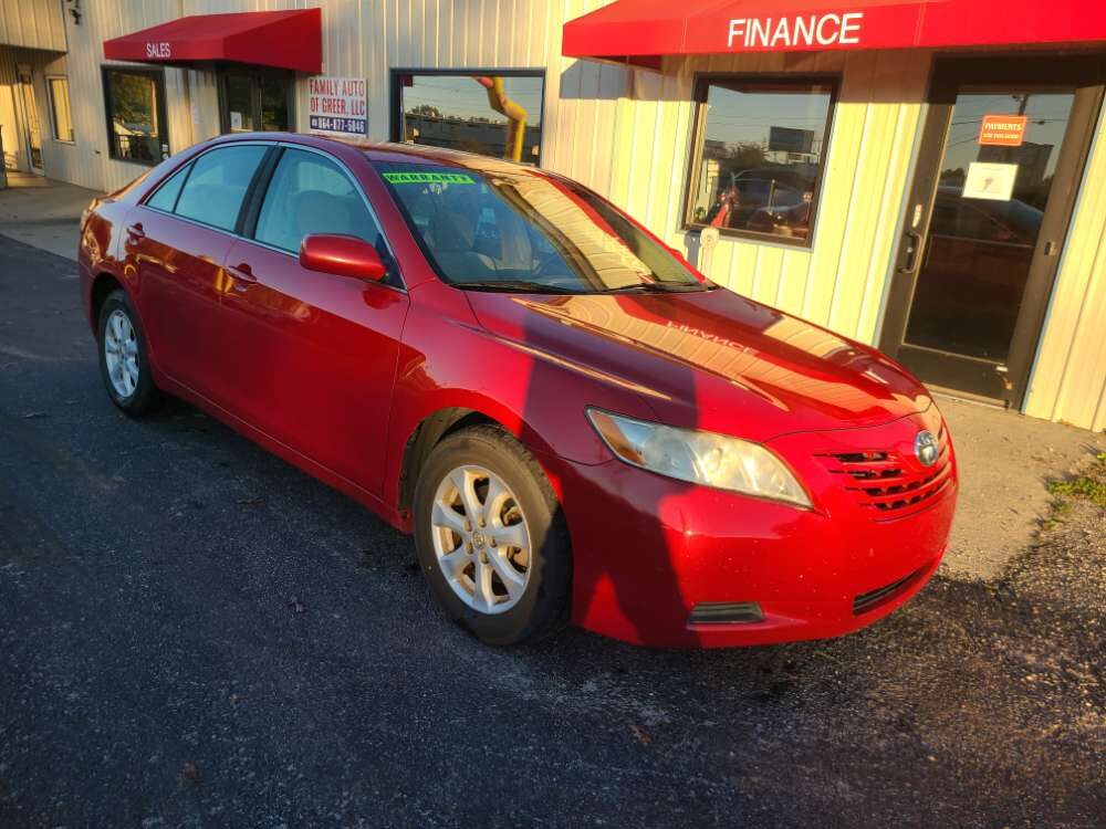 Toyota Camry 2007 Red