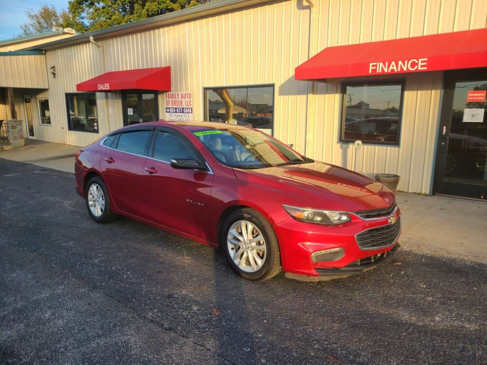 Chevrolet Malibu 2016 Red