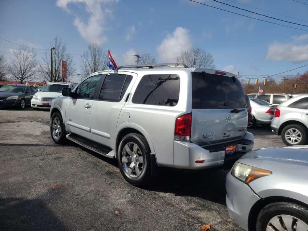 Nissan Armada 2009 Silver