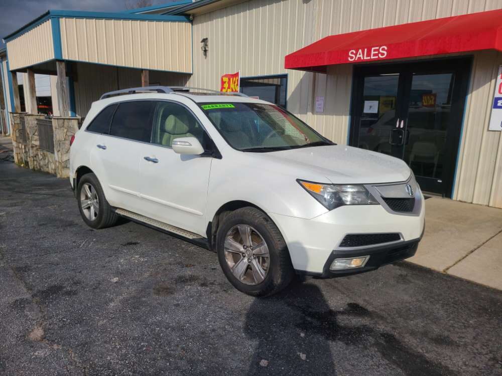 Acura MDX 2010 White