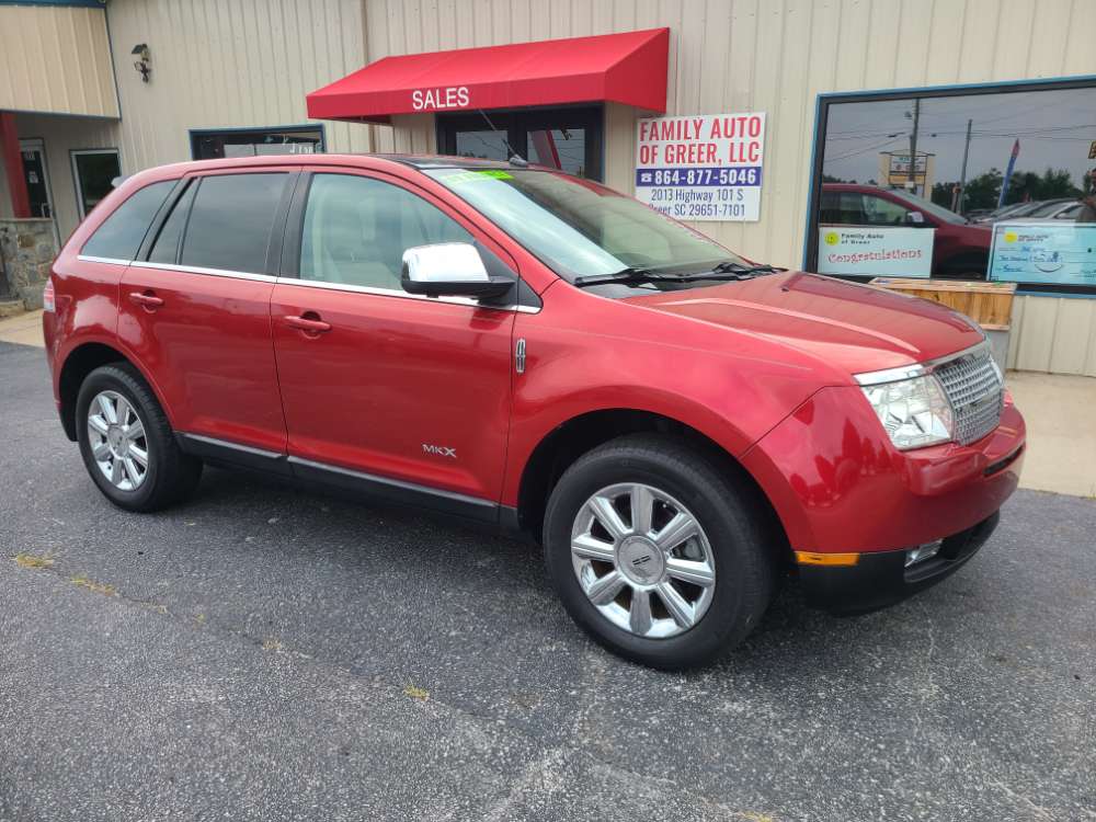 Lincoln MKX 2008 Red