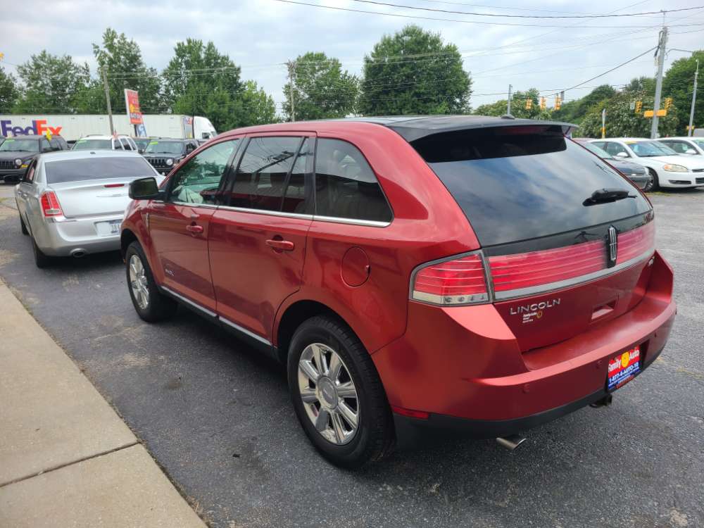 Lincoln MKX 2008 Red