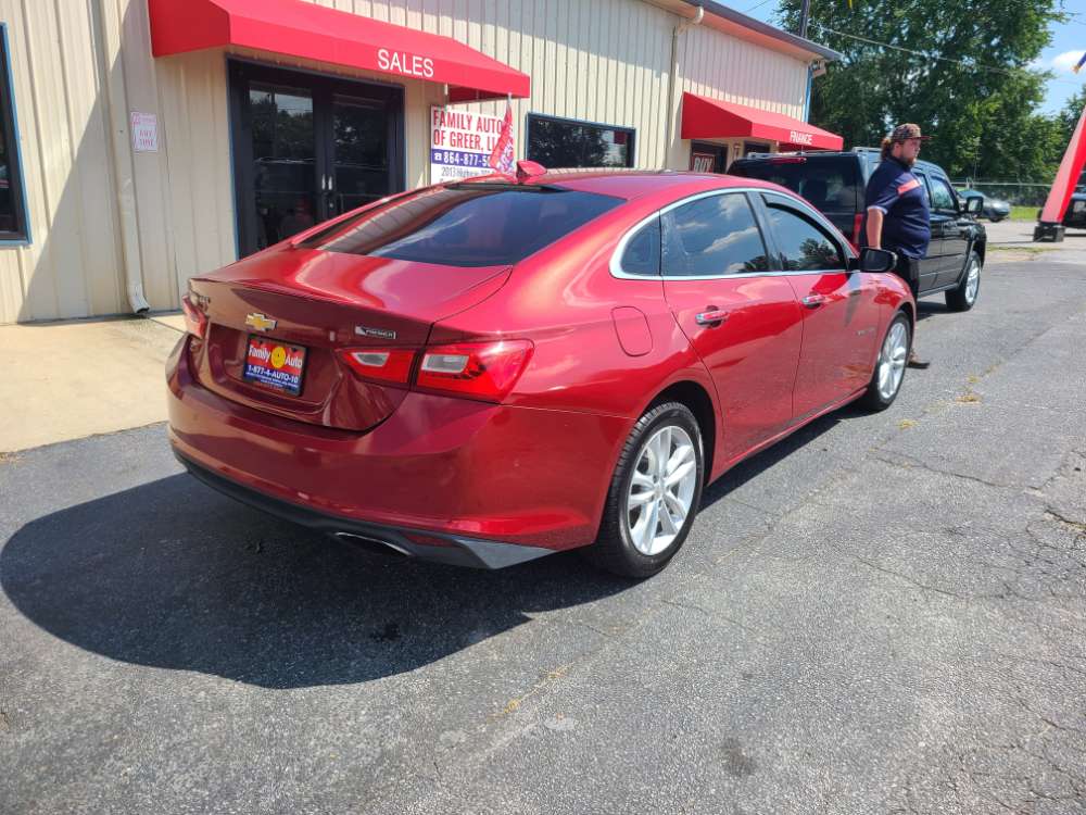 Chevrolet Malibu 2016 Red