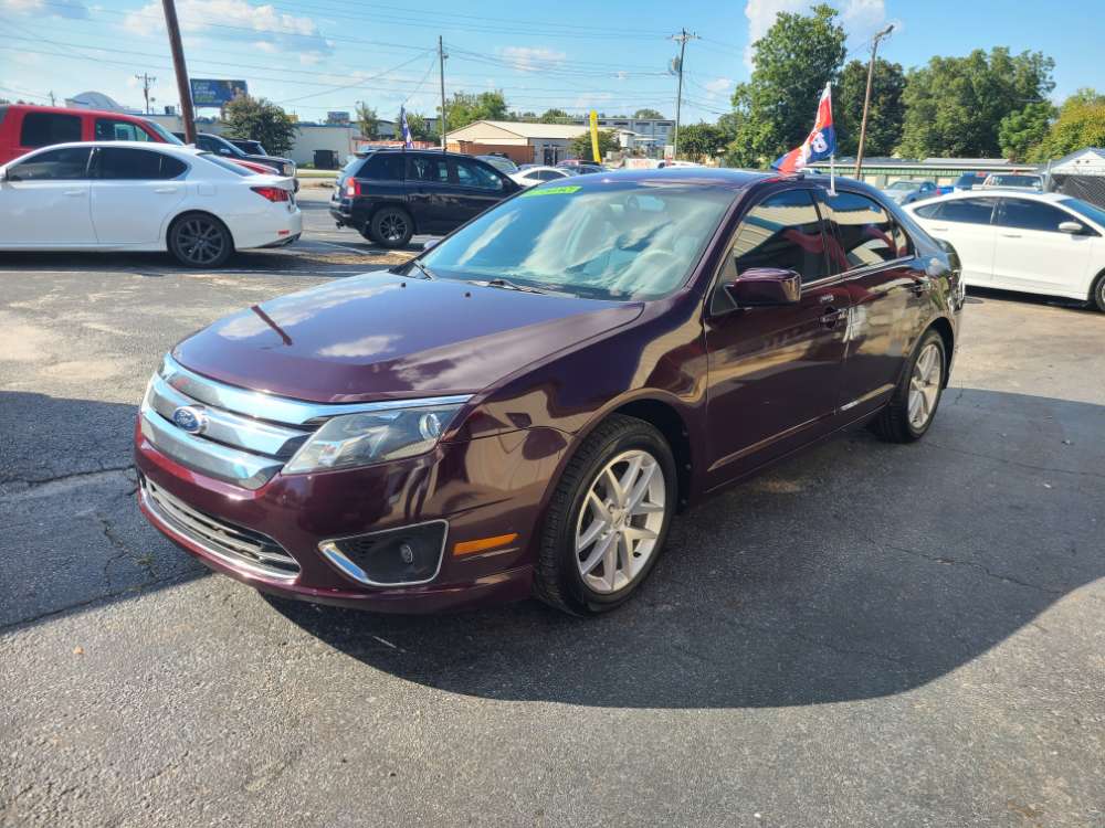 2011 Ford Fusion Burgundy