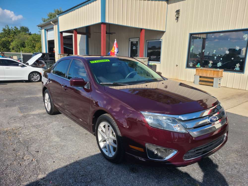 2011 Ford Fusion Burgundy