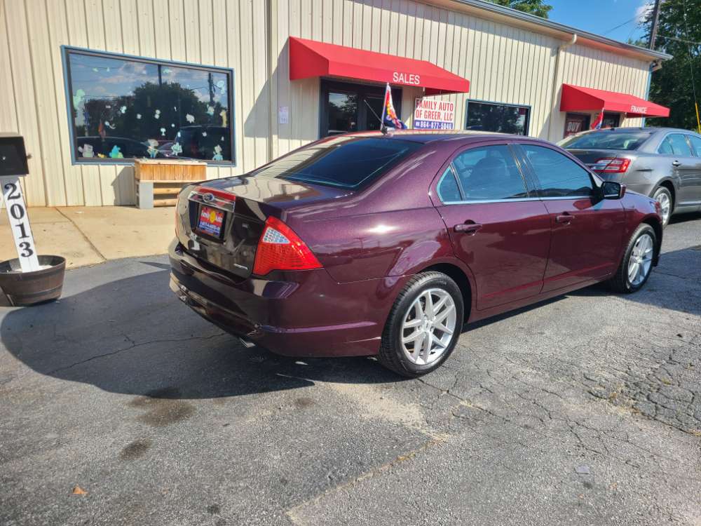 2011 Ford Fusion Burgundy