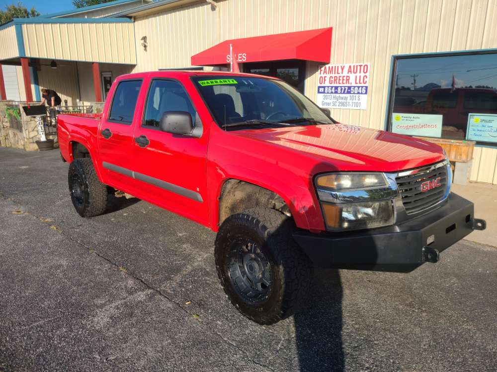 Gmc Canyon 2007 Red
