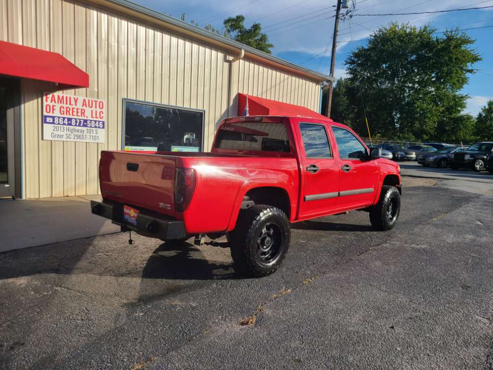 Gmc Canyon 2007 Red
