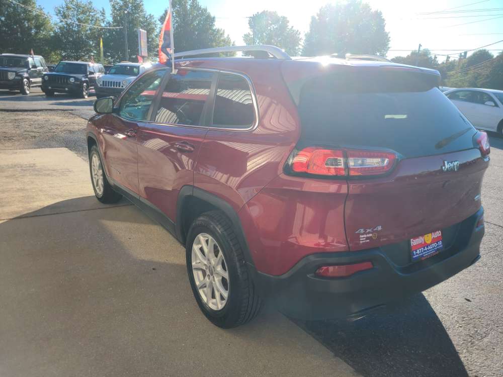 Jeep Cherokee 2016 Red