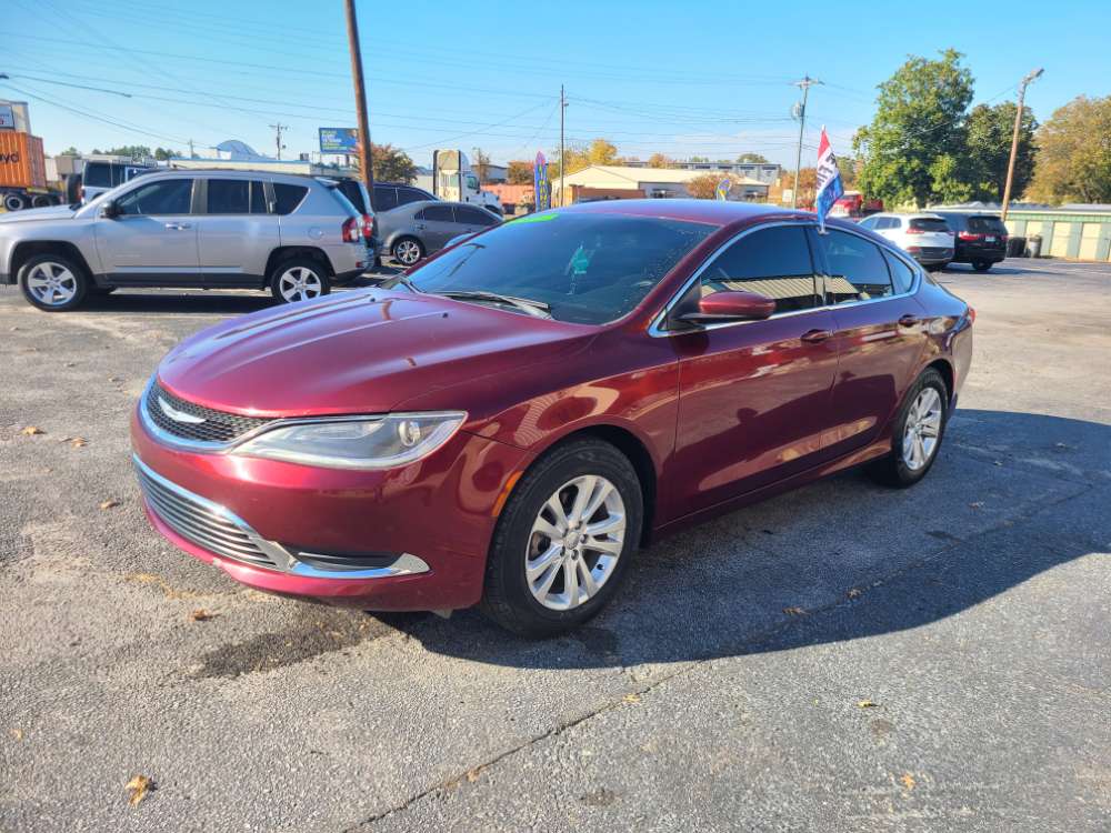Chrysler 200 2015 Red