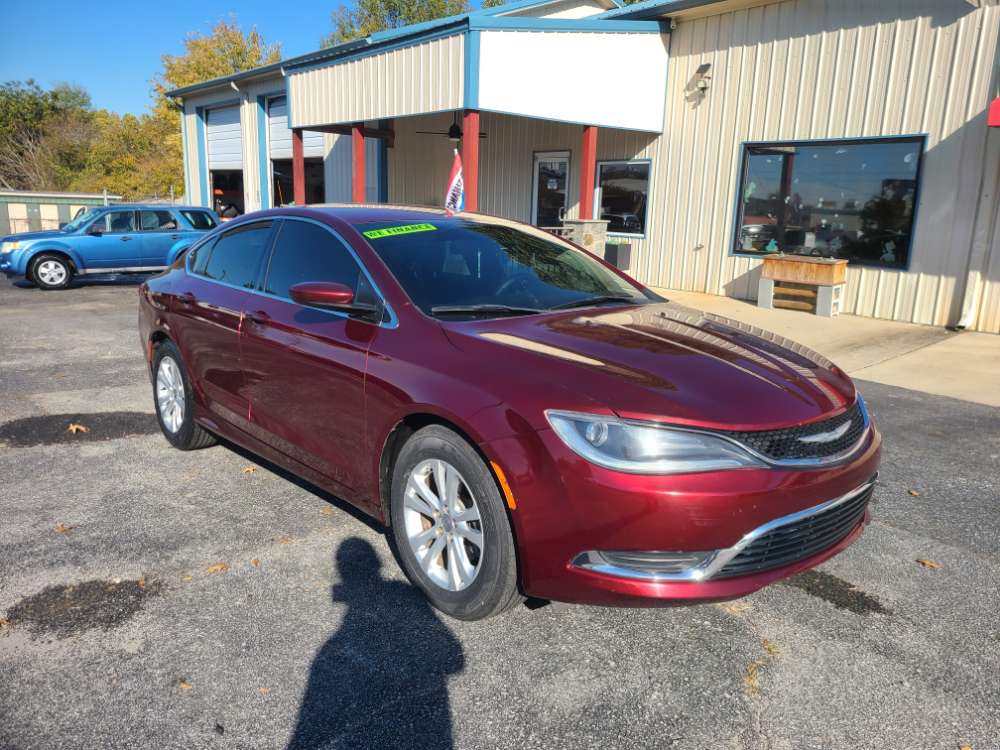 Chrysler 200 2015 Red
