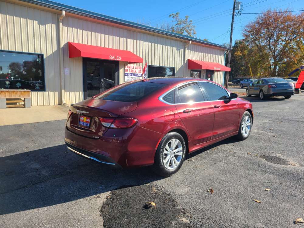 Chrysler 200 2015 Red