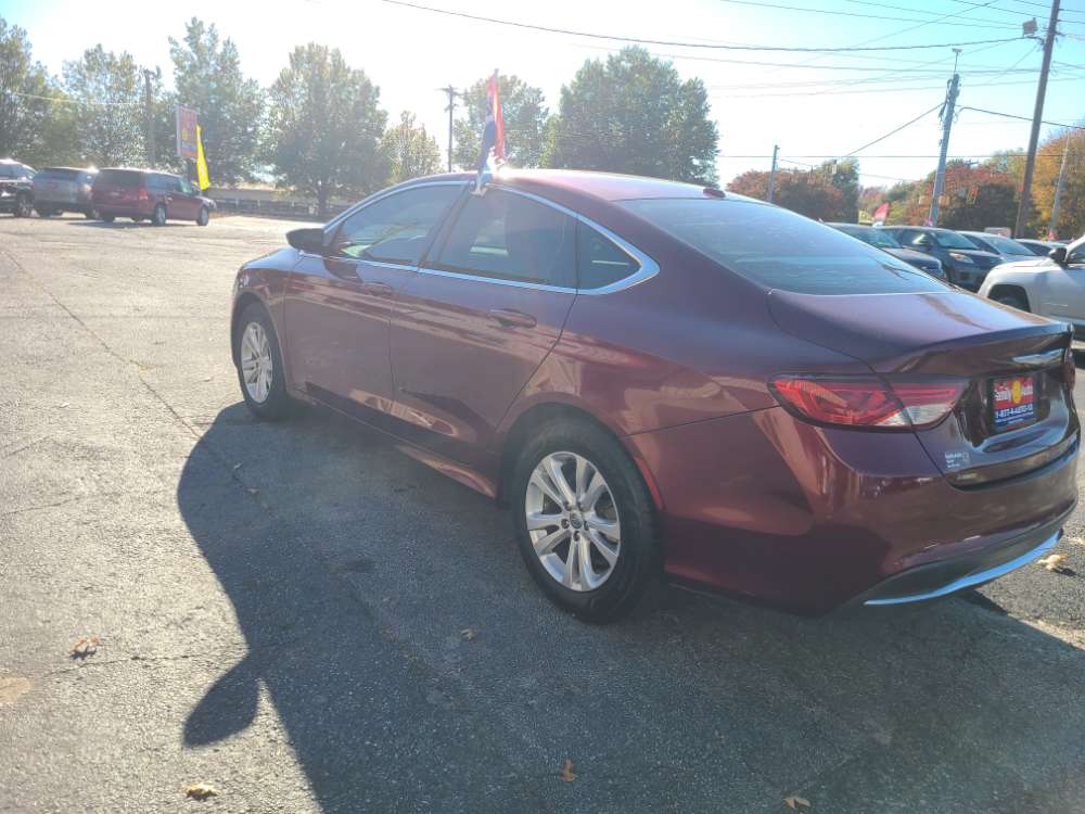 Chrysler 200 2015 Red