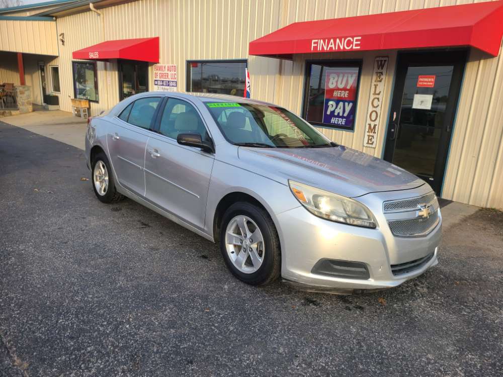 Chevrolet Malibu 2013 Silver