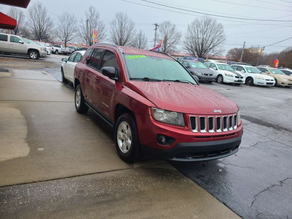 Jeep Compass 2016 Red