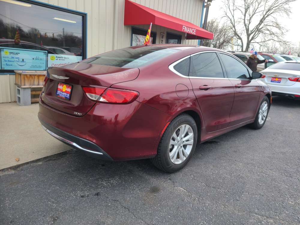 Chrysler 200 2015 Red