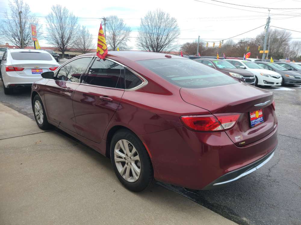 Chrysler 200 2015 Red